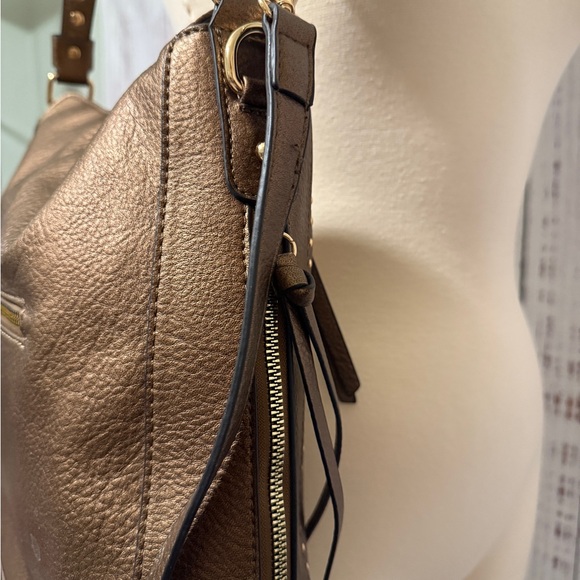 Montana West Bronze‎ Studded Shoulder Bag - Picture 6 of 9